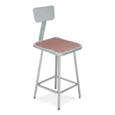 Height Adjustable Stool with Square Seat