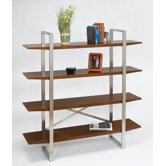 Breeze Bookcase with Stainless Steel Legs
