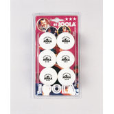 Rossi 3 Star Ball - 6 Count in White