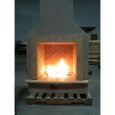 San Juan Gas Fireplace Surround