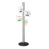 Customizable Multi Direction Sign in Gray