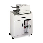 Mobile Laminate Machine Stand with Pullout Drawer, 30" Wide