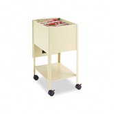Economy Metal Tub File with Hinged Top