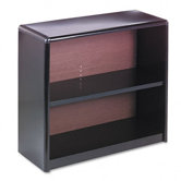 Value Mate Series Bookcase, 2 Shelves, 28" High