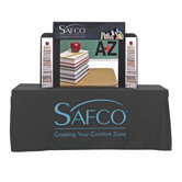 Showise Small Economy Table Top Exhibit in Black