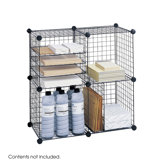 Wire Cube Shelving System