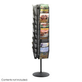 Onyx Mesh Rotating Magazine Display