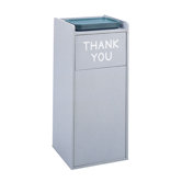 Tray Top Wood Waste Receptacle