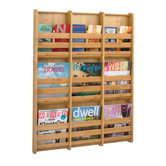 Bamboo Wall Magazine Rack