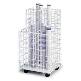 4 Compartments Wire Roll Files