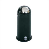 Step-On Dome Round Receptacle, 15 Gal
