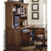 American Crossings 50" W Computer Desk with Hutch