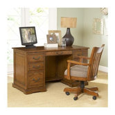 Seville Square Flat Top Computer Desk