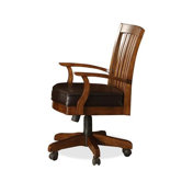 Falls Village Mid-Back Leather Office Chair