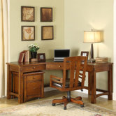 Craftsman Home Corner Desk