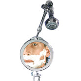 Fogless Telescoping Shower Mirror