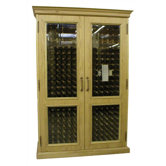 700 English Oak Wine Cooler Cabinet