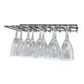 Epicureanist 15 Bottle Under Cabinet Wine Glass Rack