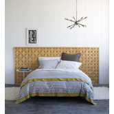 Ash Draper Stripe Duvet Collection
