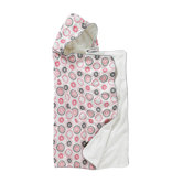 Zinnia Hooded Towel in Rose