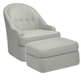 Savoy Glider and Ottoman