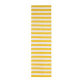 Draper Stripe Citrine Runner