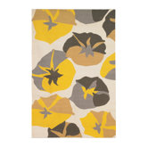 Big Floral Citrine Rug