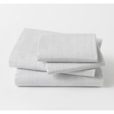 Crosshatch Dusk Sheet Set