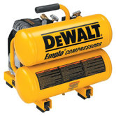 Hand Carry-Electric Compressors - air compressor 2 hp 4 gal hand carry twin tank