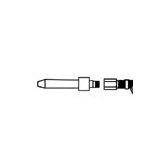 FC350174H Heavy Duty Flux Core Connector Plug