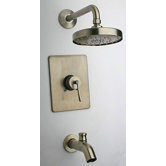 Morellino Diverter Tub and Shower Faucet Set