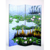Lily Pads in a Pond Room Divider