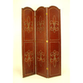 Three Panel Saloon Styled Room Divider
