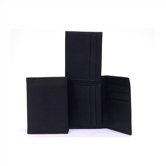 Black Flip-Up Wallet In Keepsake Tray