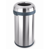 Bullet Open Trash Can