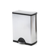 Recycler Trash Can in Brushed Stainless Steel