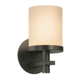 Alta One Light Wall Sconce in Black Bronze