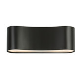 Corso Two Light Wall Sconce in Black Bronze