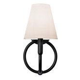Alu One Light Wall Sconce in Rubbed Bronze