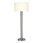 Colonna Two Light Floor Lamp in Polished Nickel