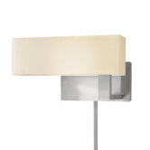 Mitra One Light Wall Sconce in Satin Nickel