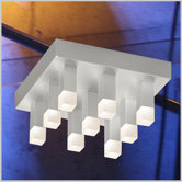 Connetix 9 Light Flush Mount