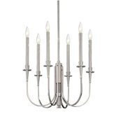 Heirloom 6 Light Candle Chandelier