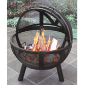 Ball of Fire Steel Bowl Fire Pit