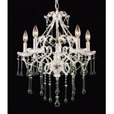 Opulence Candle 5 Light Chandelier