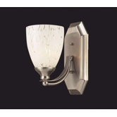 Vanity Wall Sconce in Satin Nickel