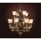 Trump Home Regency 12 Light Chandelier