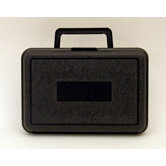 Blow Molded Case in Black: 6.5 x 9.5 x 3