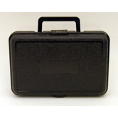 Blow Molded Case in Black: 7 x 10.5 x 3