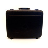 Economy Polypropylene Tool Case in Black: 13 x 18 x 6